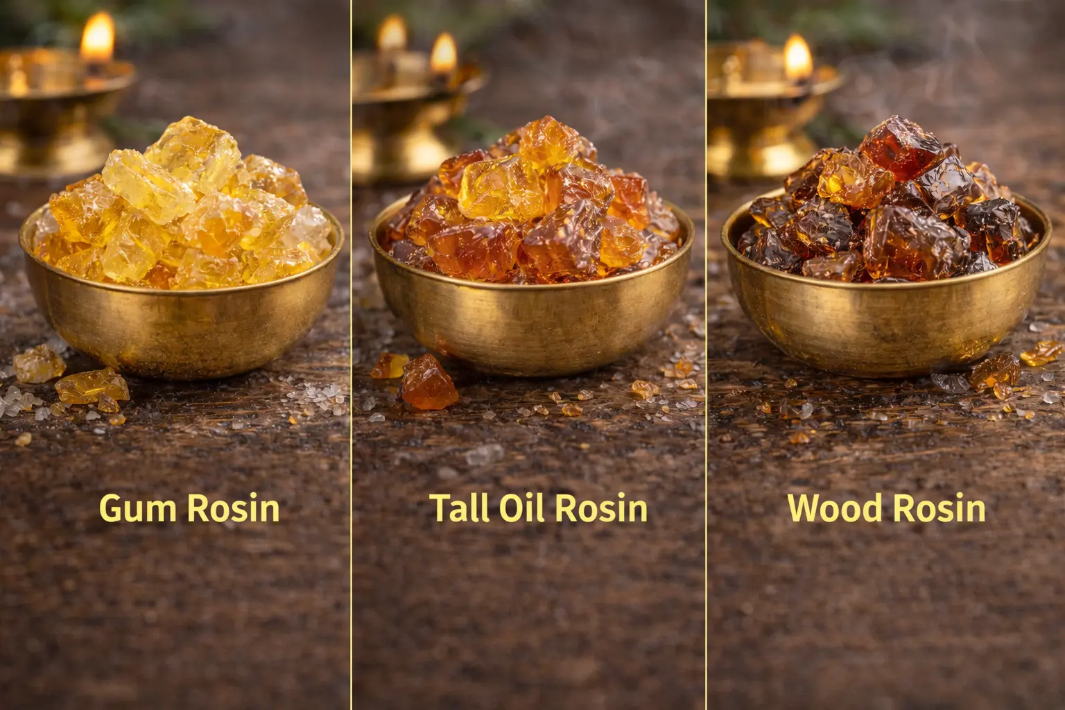 Gum Rosin vs Tall Oil vs Wood Rosin | Expert Guide