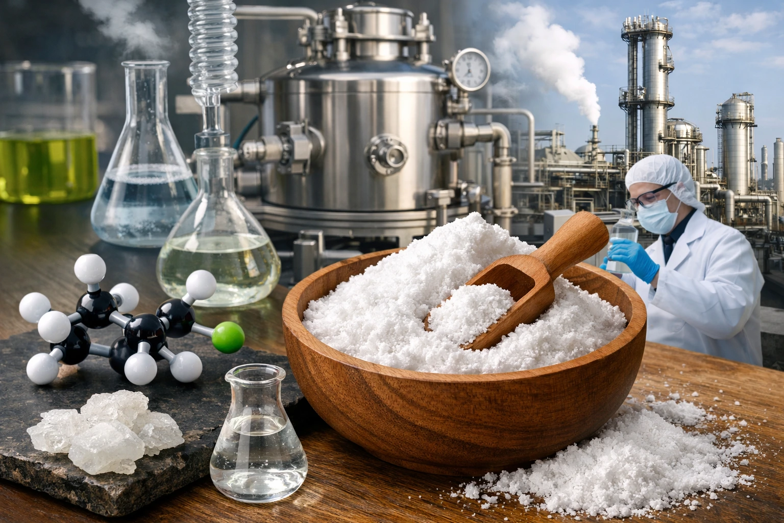 How Isoborneol Powder Is Made — A Step-by-Step Process Explained