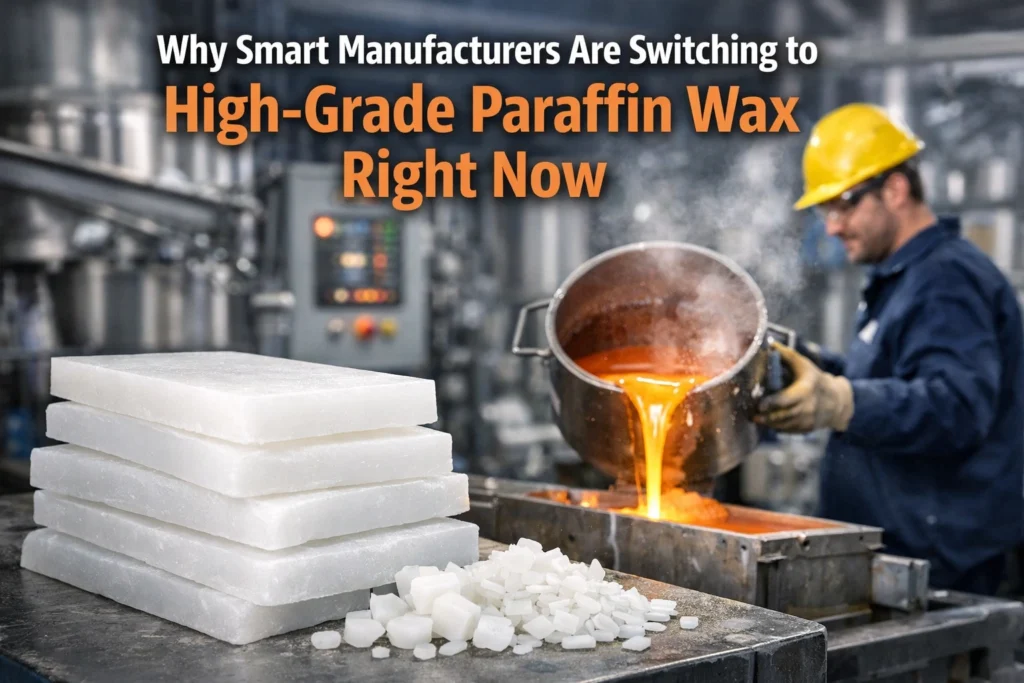 Why Smart Manufacturers Are Switching to High-Grade Paraffin Wax Right Now