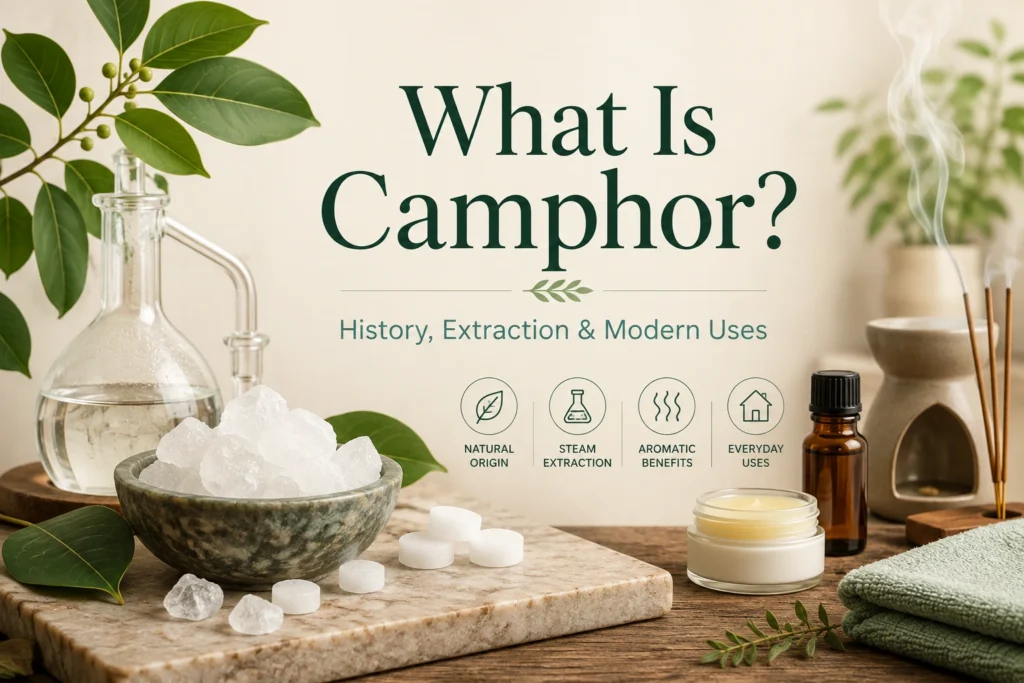 What Is Camphor History, Extraction, and Modern Uses