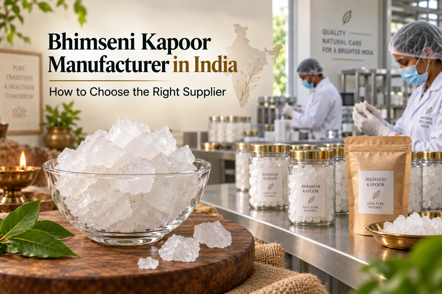 Bhimseni Kapoor Manufacturer in India