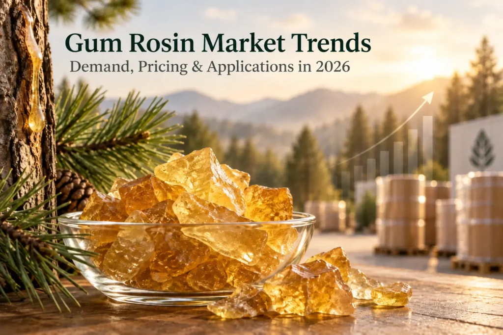 Gum Rosin Market Trends Demand, Pricing & Applications in 2026